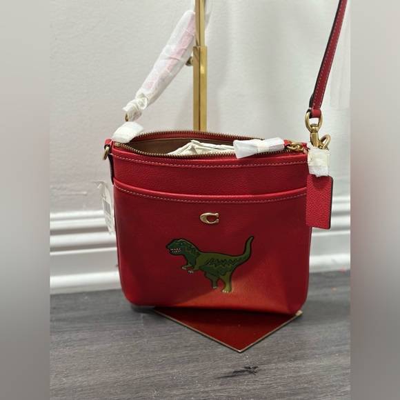 RARE/VHTF Rexy Kitt Mascot Red Crosboddy. - Picture 10 of 15